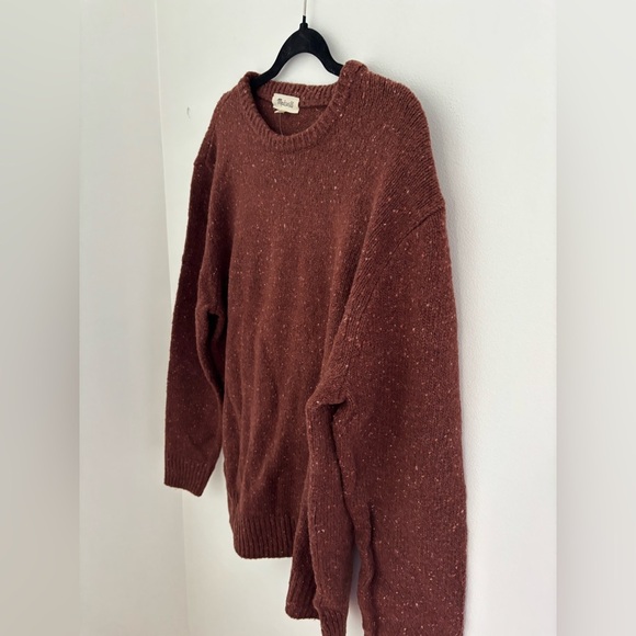 Madewell Donegal Merino Wool Alpaca Crewneck Sweater NWT - Picture 8 of 10
